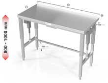 Load image into Gallery viewer, ELECTRIC HEIGHT ADJUSTABLE TABLE WITH OPEN FRAME - Steelior