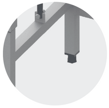 Load image into Gallery viewer, ELECTRIC HEIGHT ADJUSTABLE TABLE WITH OPEN FRAME - Steelior