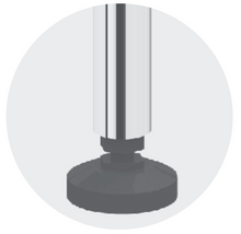 Load image into Gallery viewer, MANUAL HEIGHT ADJUSTABLE TABLE WITH REINFORCED SHELF - Steelior