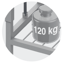 Load image into Gallery viewer, ELECTRIC HEIGHT ADJUSTABLE TABLE WITH GRID SHELF - Steelior