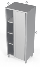 Load image into Gallery viewer, CUPBOARD WITH SLIDING DOORS - Steelior