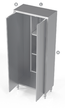 Load image into Gallery viewer, CUPBOARD FOR CLEANING EQUIPMENT - Steelior