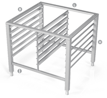 Load image into Gallery viewer, STAND FOR CONVECTION OVEN, STANDARD - Steelior