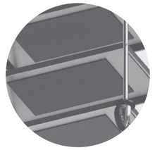 Load image into Gallery viewer, SERVICE TROLLEY WELDED WITH 2 SHELVES - Steelior