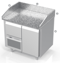 Load image into Gallery viewer, COOLING COUNTER WITH GRANITE TABLE TOP - Steelior