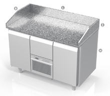 Load image into Gallery viewer, COOLING COUNTER WITH GRANITE TABLE TOP - Steelior