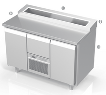 Ladda upp bild till gallerivisning, SALADETTE COUNTER - Steelior