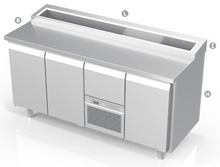 Ladda upp bild till gallerivisning, SALADETTE COUNTER - Steelior