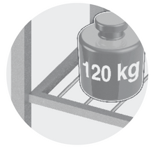 Load image into Gallery viewer, DOUBLE POT SINK WITH GRID SHELF - Steelior