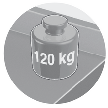 Load image into Gallery viewer, MANUAL HEIGHT ADJUSTABLE TABLE WITH GRID SHELF - Steelior