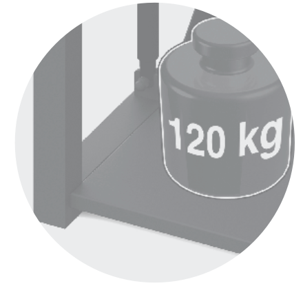 WALL MOUNTED ELECTRIC HEIGHT ADJUSTABLE TABLE WITH REINFORCED SHELF - Steelior