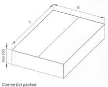 Load image into Gallery viewer, MODULAR SHELVING UNIT WITH REMOVABLE PLASTIC SHELVES - Steelior
