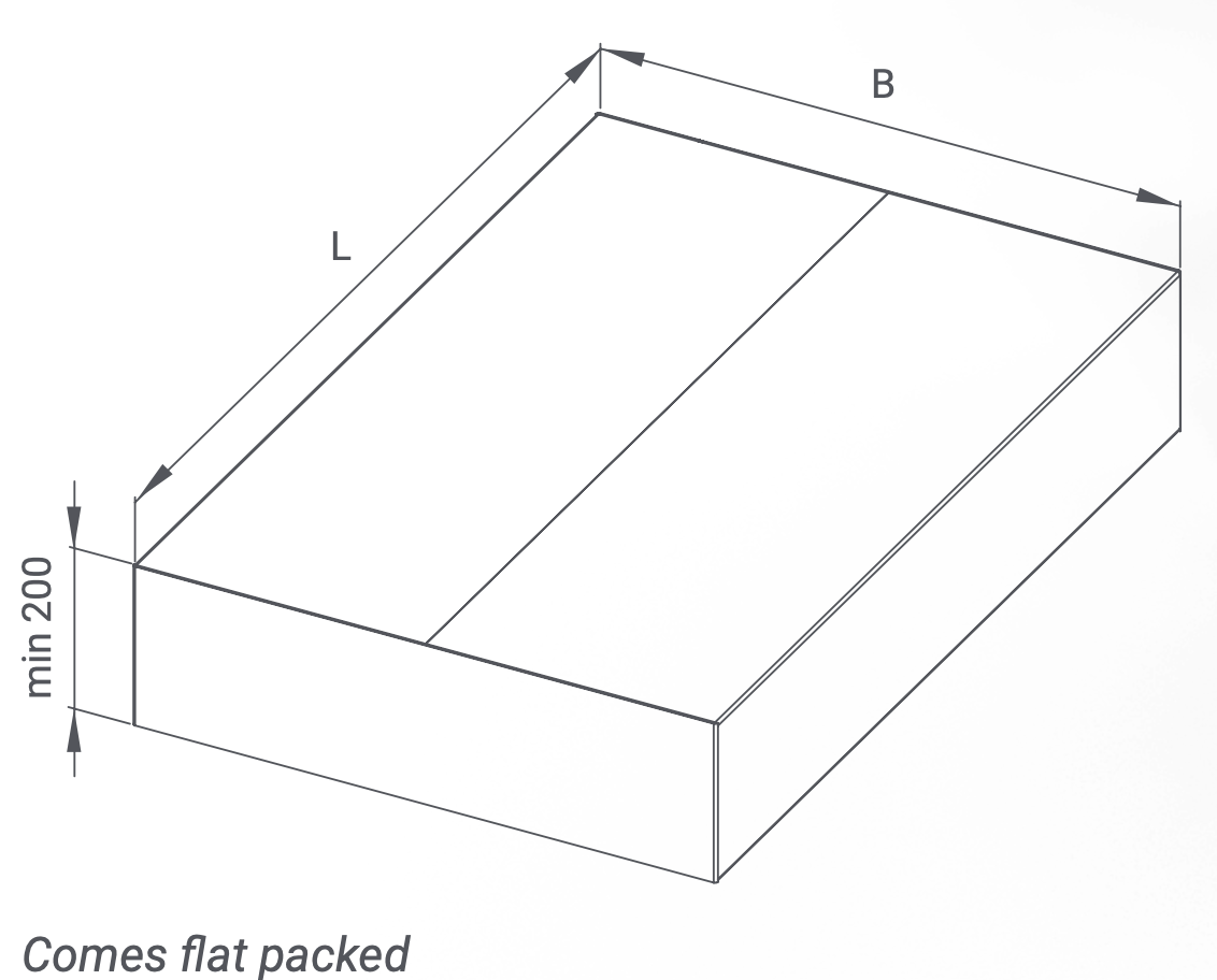 MODULAR SHELVING UNIT WITH STAINLESS STEEL PLATE SHELVES - Steelior