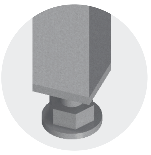 REINFORCED SHELVES WELDED - Steelior