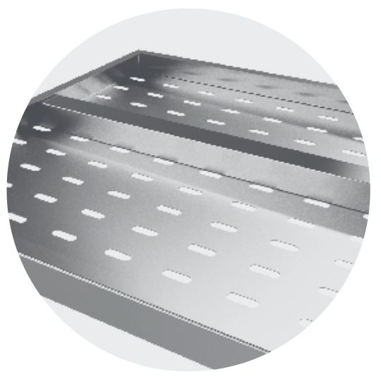 PERFORATED SHELVES WELDED - Steelior