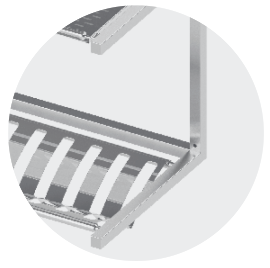 WALL SHELF FOR DRYING DISHES, DOUBLE - Steelior