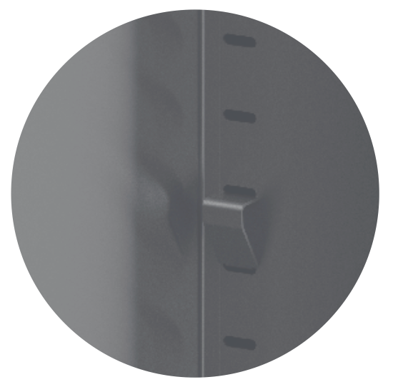 CUPBOARD WITH SHUTTING DOORS - Steelior