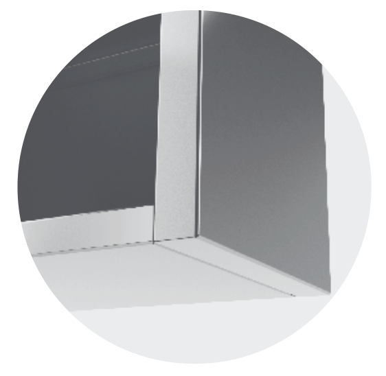 WALL CABINET WITH SLIDING DOORS - Steelior