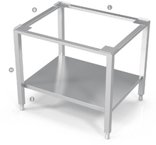 Load image into Gallery viewer, UNIVERSAL STAND FOR EQUIPMENT, WITH REINFORCED SHELF - Steelior
