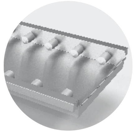 TABLE TO DISHWASHER WITH SHORT ROLLS AND REINFORCED SHELF - Steelior