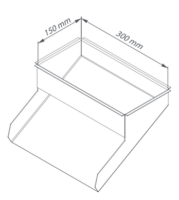 Hole for cutlery - Steelior