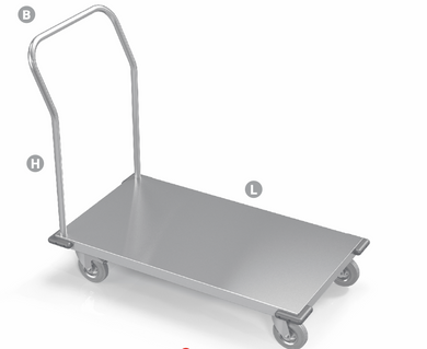 PLATFORM TROLLEY FOR TRANSPORTATION - Steelior