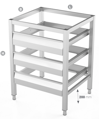 FRAME FOR DISHWASHER BASKETS - Steelior