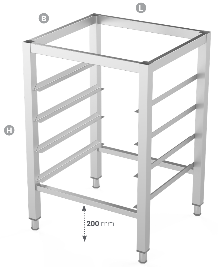FRAME FOR DISHWASHER BASKETS - Steelior