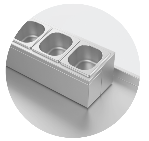 GASTRONORM CONTAINER HOLDER - Steelior