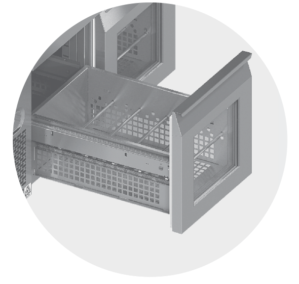 BACKBAR COOLING COUNTER - Steelior