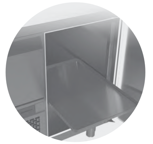 COOLING COUNTER FOR BAKING TRAYS - Steelior
