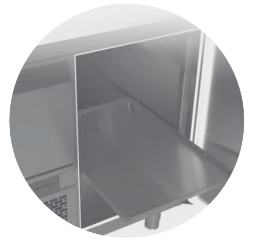 COOLING COUNTER FOR BAKING TRAYS - Steelior