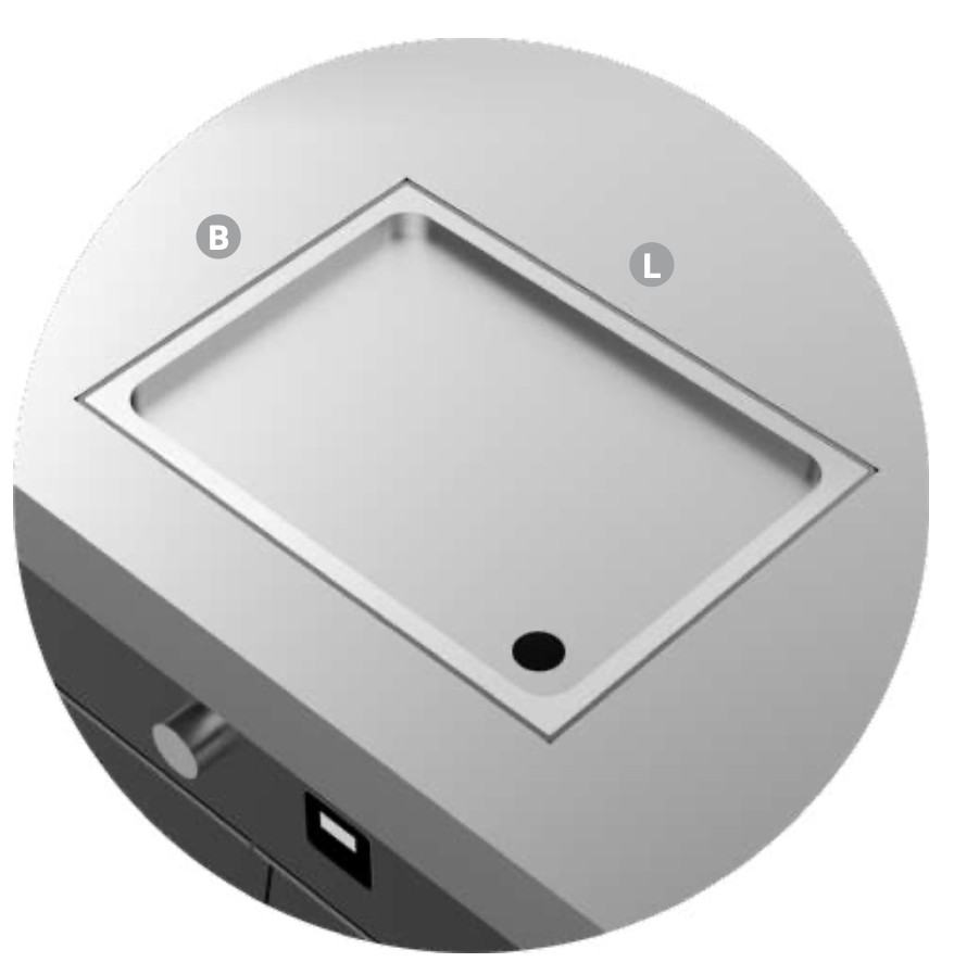 Induction griddle - Steelior