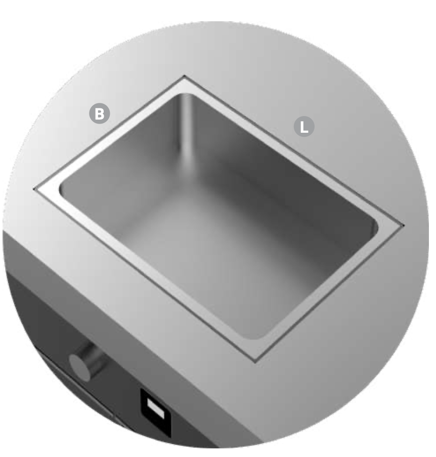 Induction griddle - Steelior
