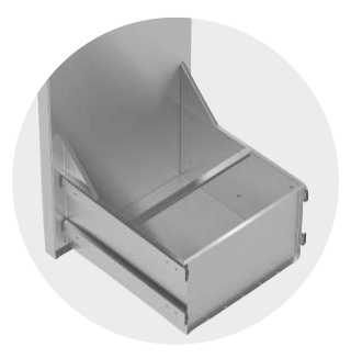 MODULE WITH DRAWER FOR WASTE BIN - Steelior