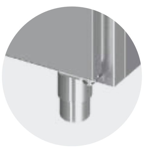 COOLING COUNTER FOR BAKING TRAYS - Steelior