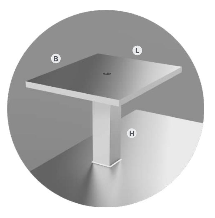 SHELF FOR SALAMANDER MONOBLOCK - Steelior