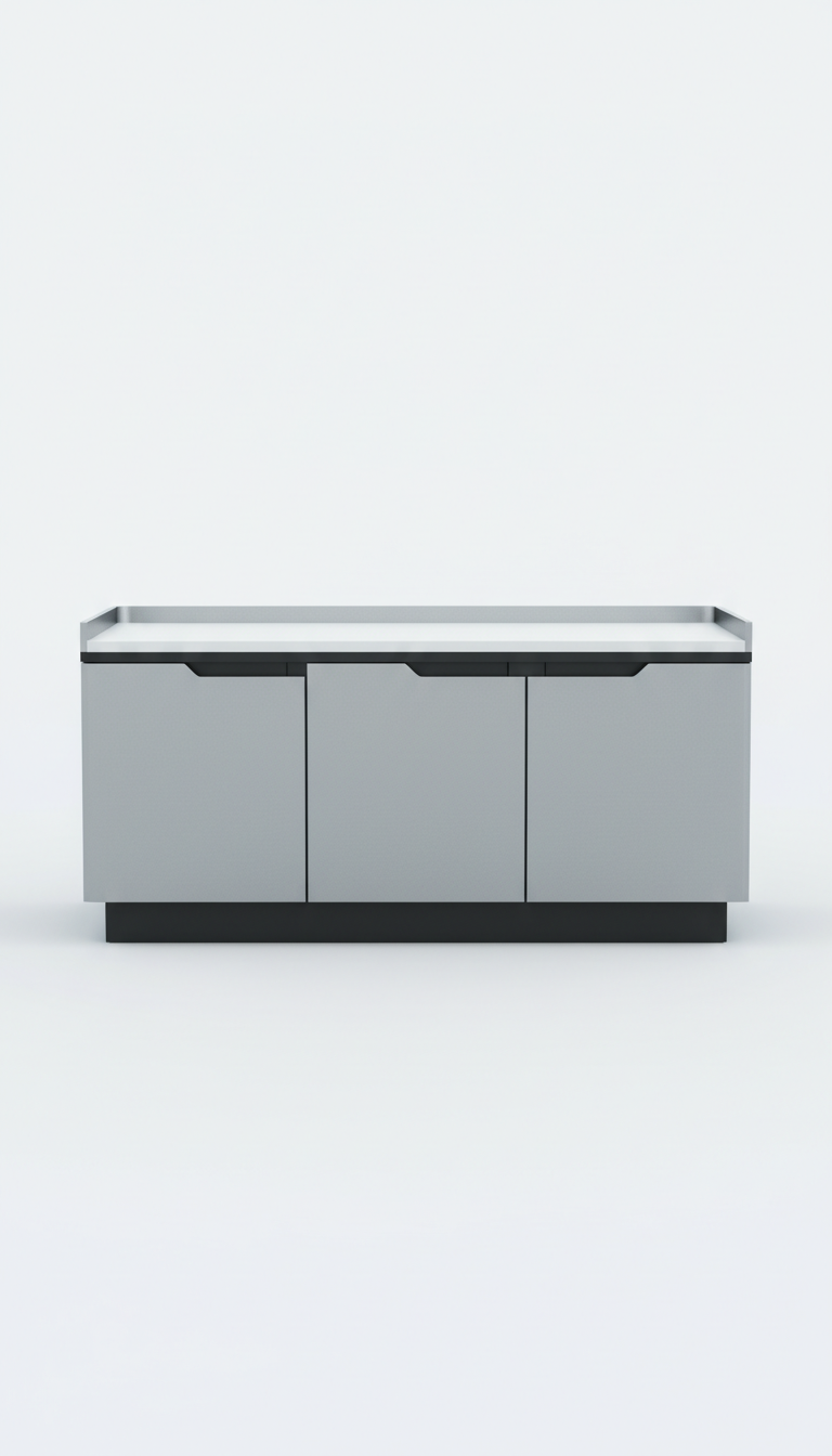Modular Stainless Steel Counter Unit