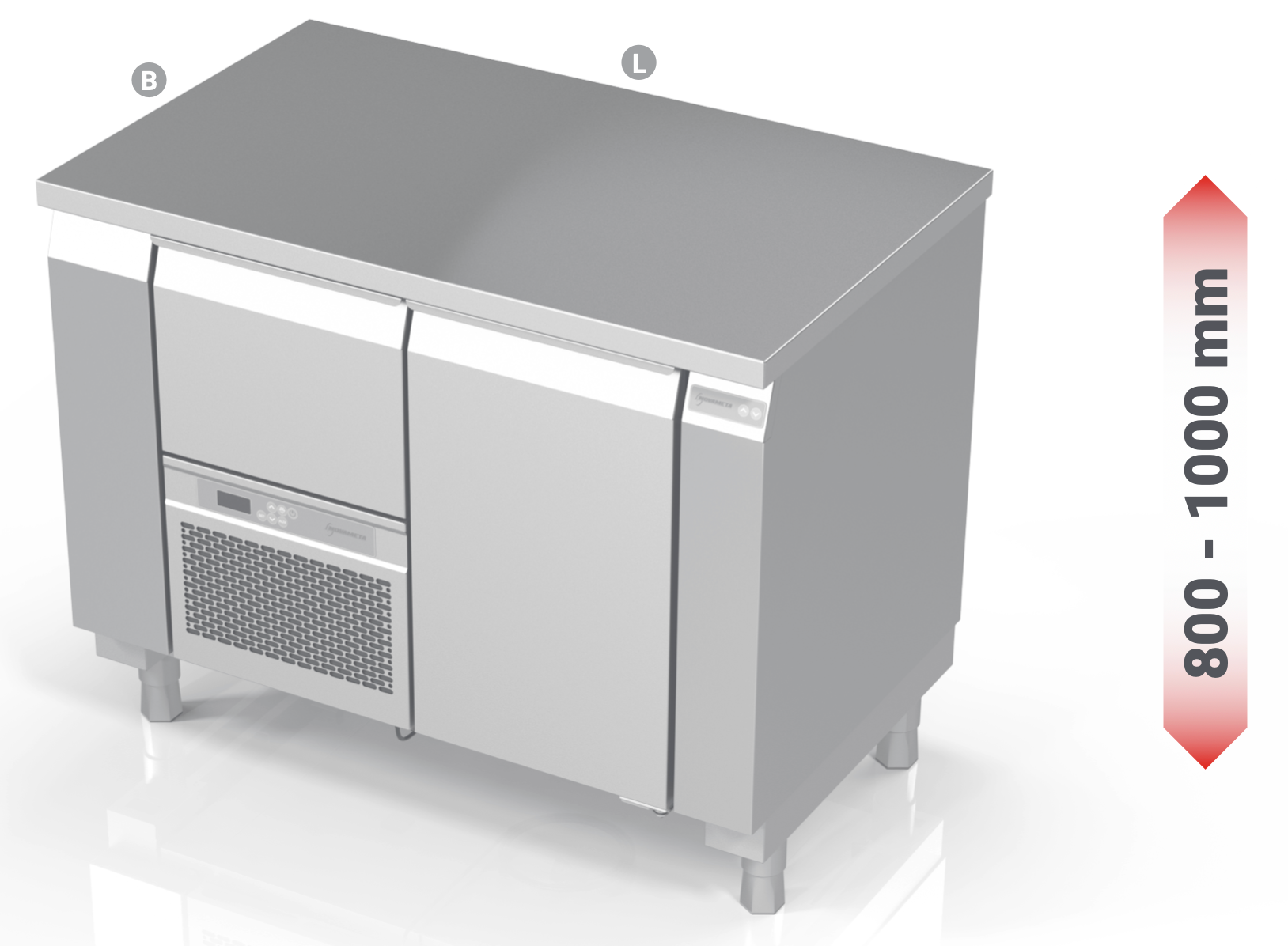 COOLING COUNTER - Steelior