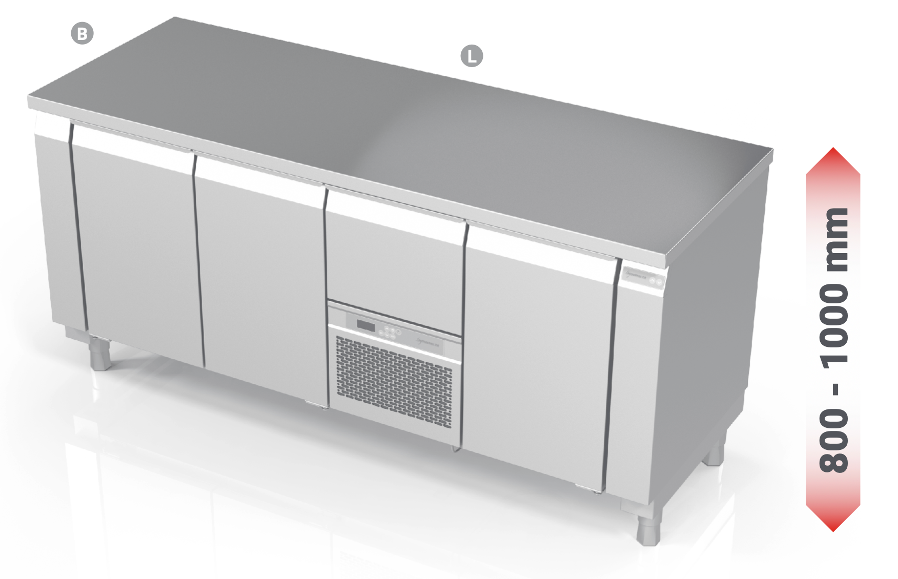 COOLING COUNTER - Steelior