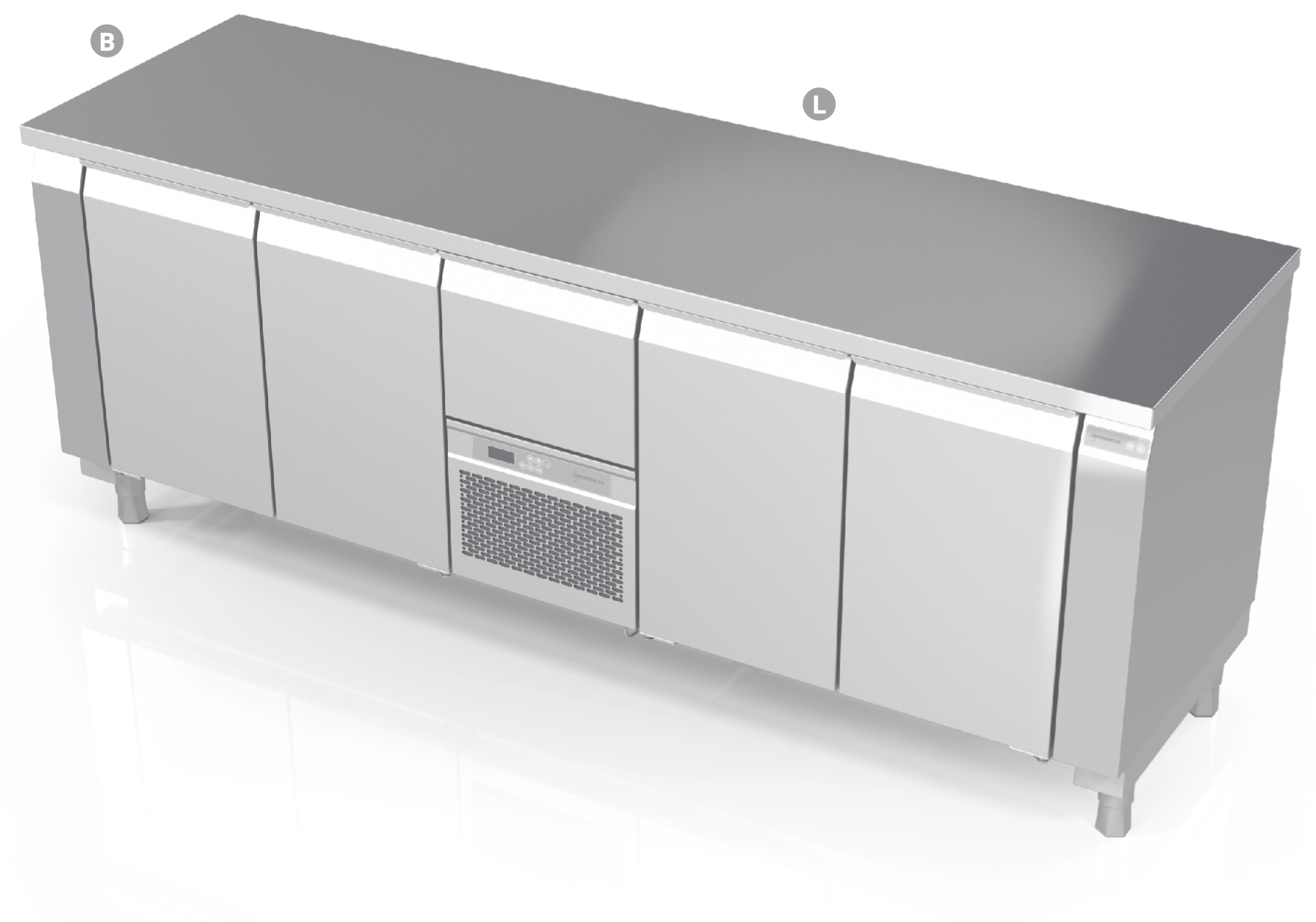 COOLING COUNTER - Steelior