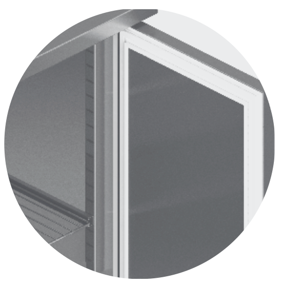 COOLING COUNTER WITH GRANITE TABLE TOP - Steelior