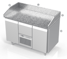 Load image into Gallery viewer, COOLING COUNTER WITH GRANITE TABLE TOP - Steelior
