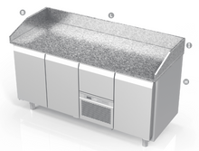 Load image into Gallery viewer, COOLING COUNTER WITH GRANITE TABLE TOP - Steelior
