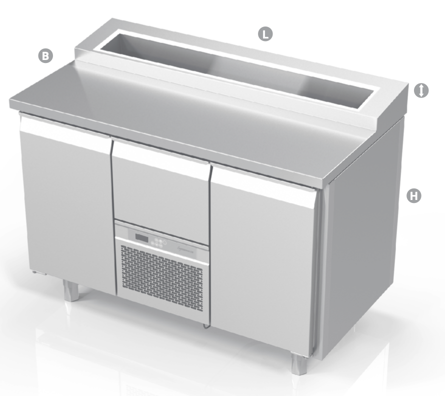 SALADETTE COUNTER - Steelior