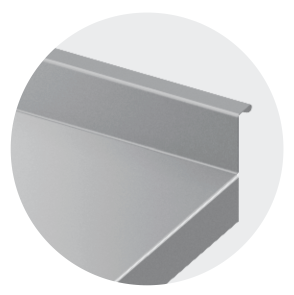 DOUBLE POT SINK WITH OPEN FRAME - Steelior