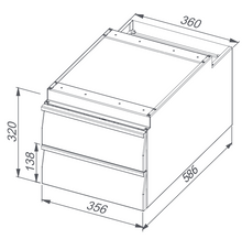 Load image into Gallery viewer, Drawers for worktables - Steelior
