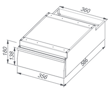 Load image into Gallery viewer, Drawers for worktables - Steelior
