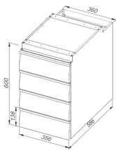 Load image into Gallery viewer, Drawers for worktables - Steelior
